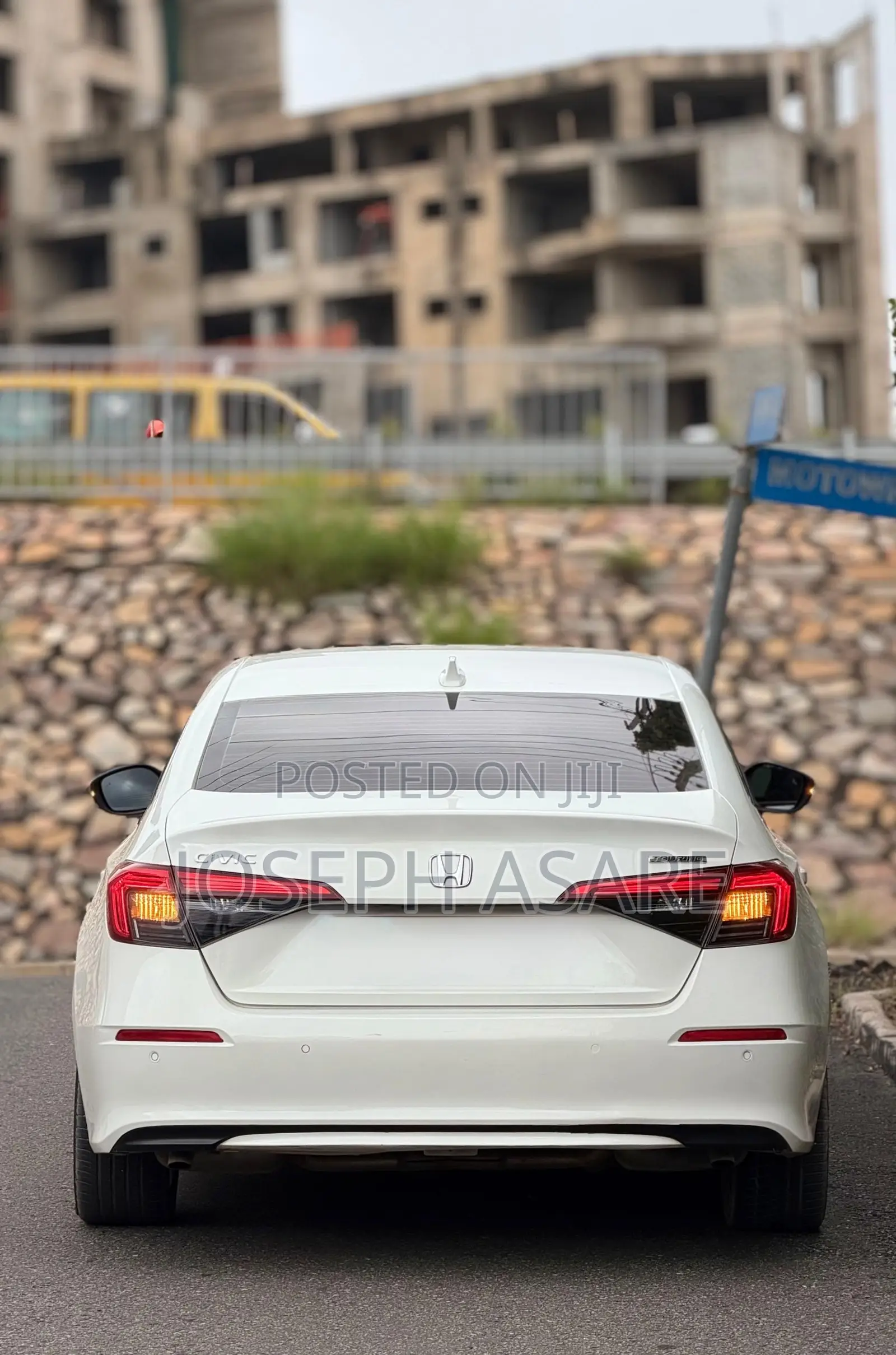 Honda Civic Touring CVT 2023 White