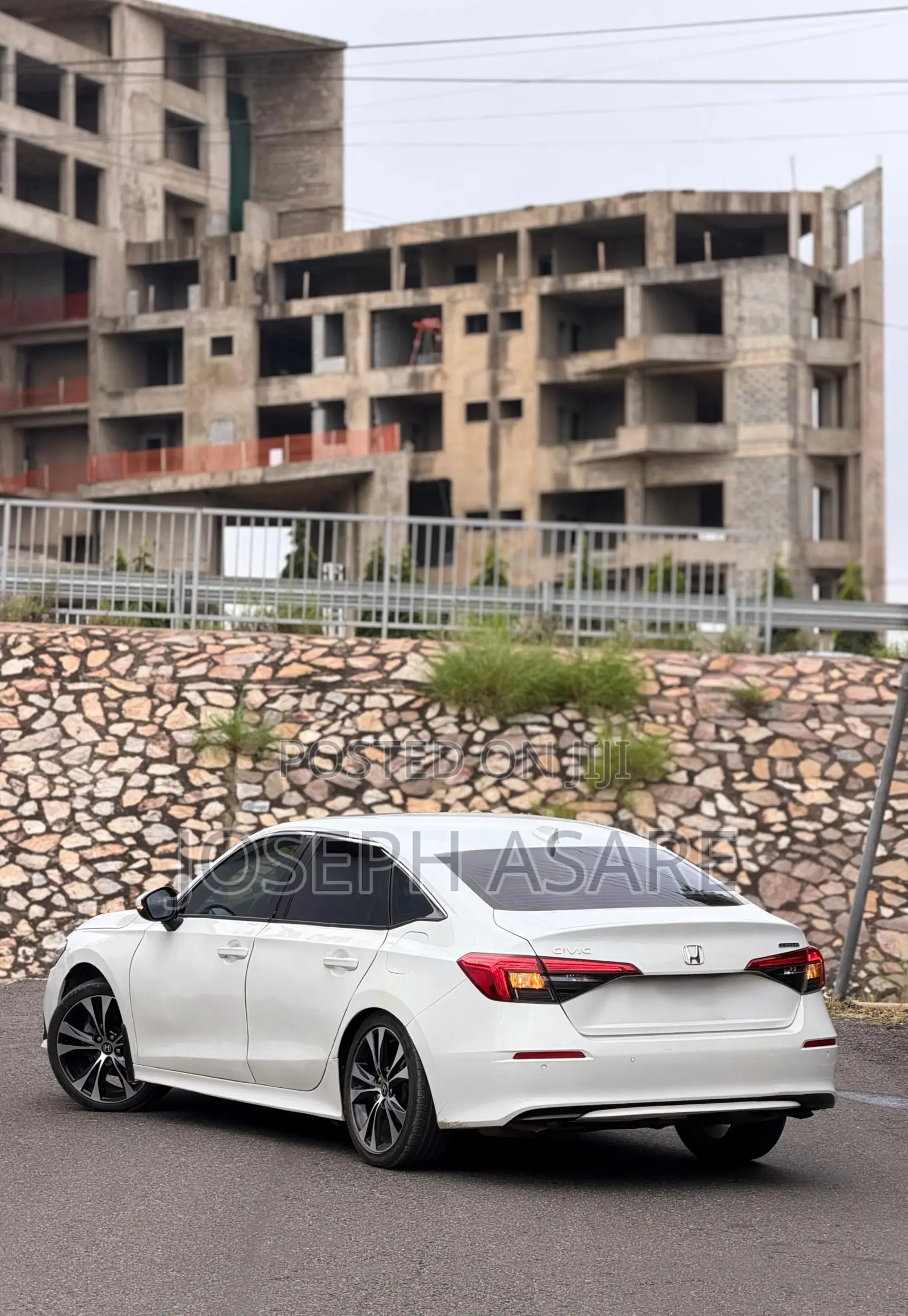 Honda Civic Touring CVT 2023 White