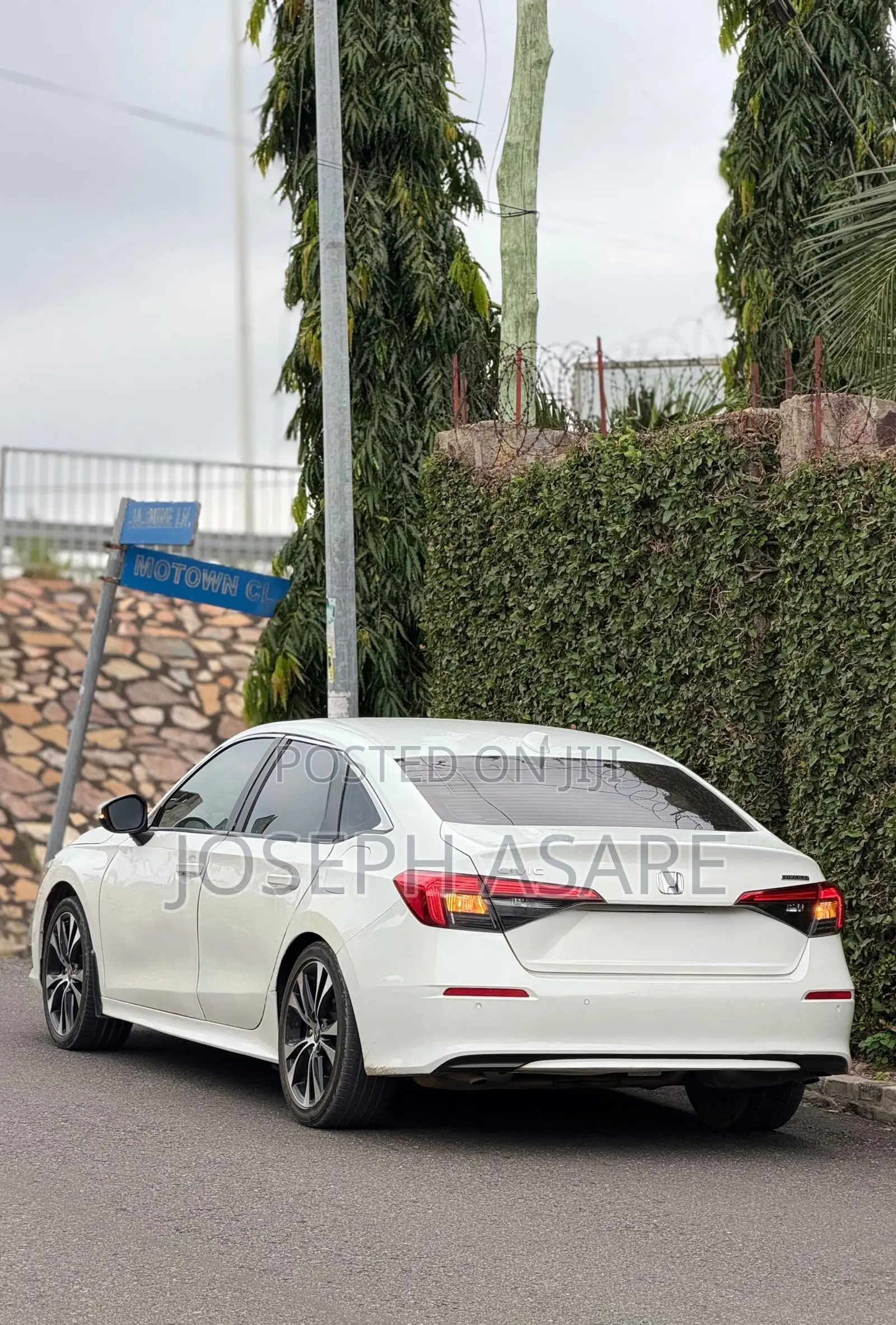 Honda Civic Touring CVT 2023 White