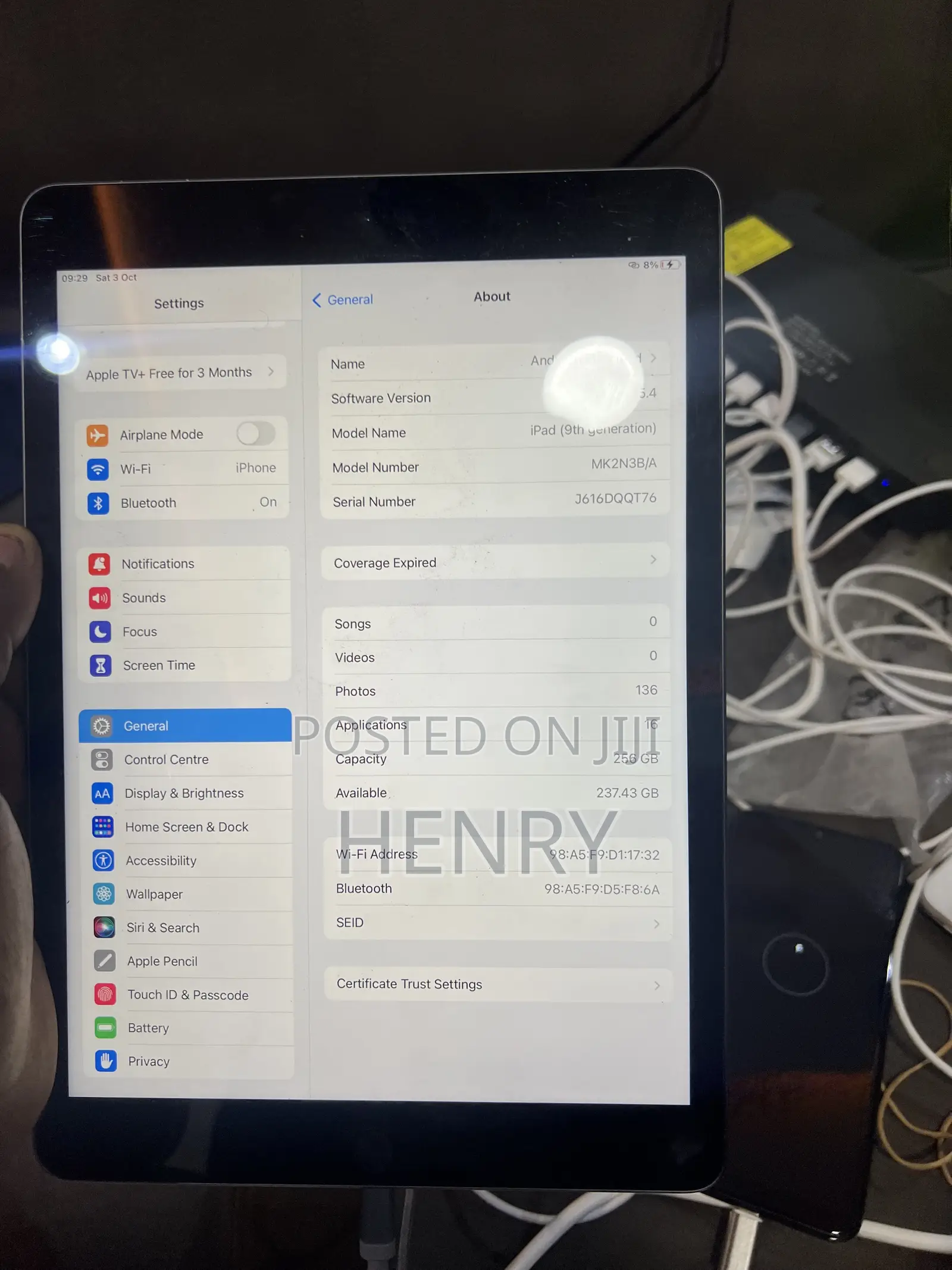Apple iPad Pro 12.9 (2018) 256 GB Gray