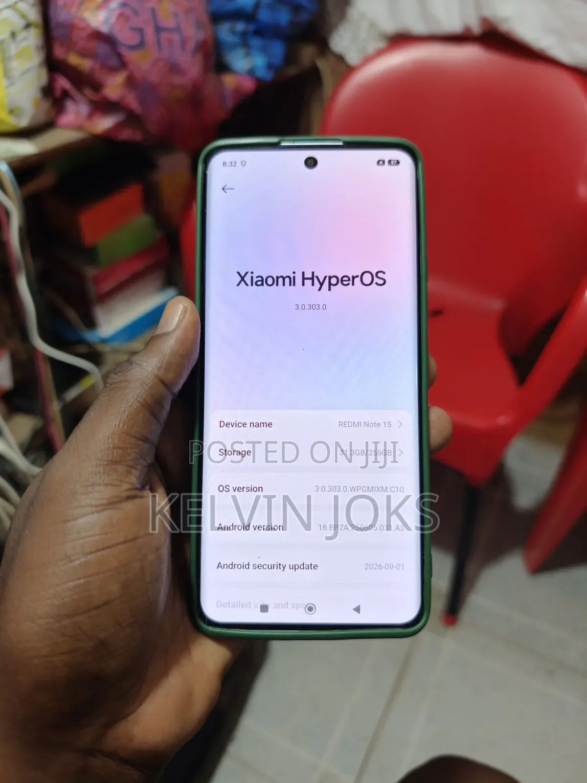 Xiaomi Redmi Note 15 256 GB Silver