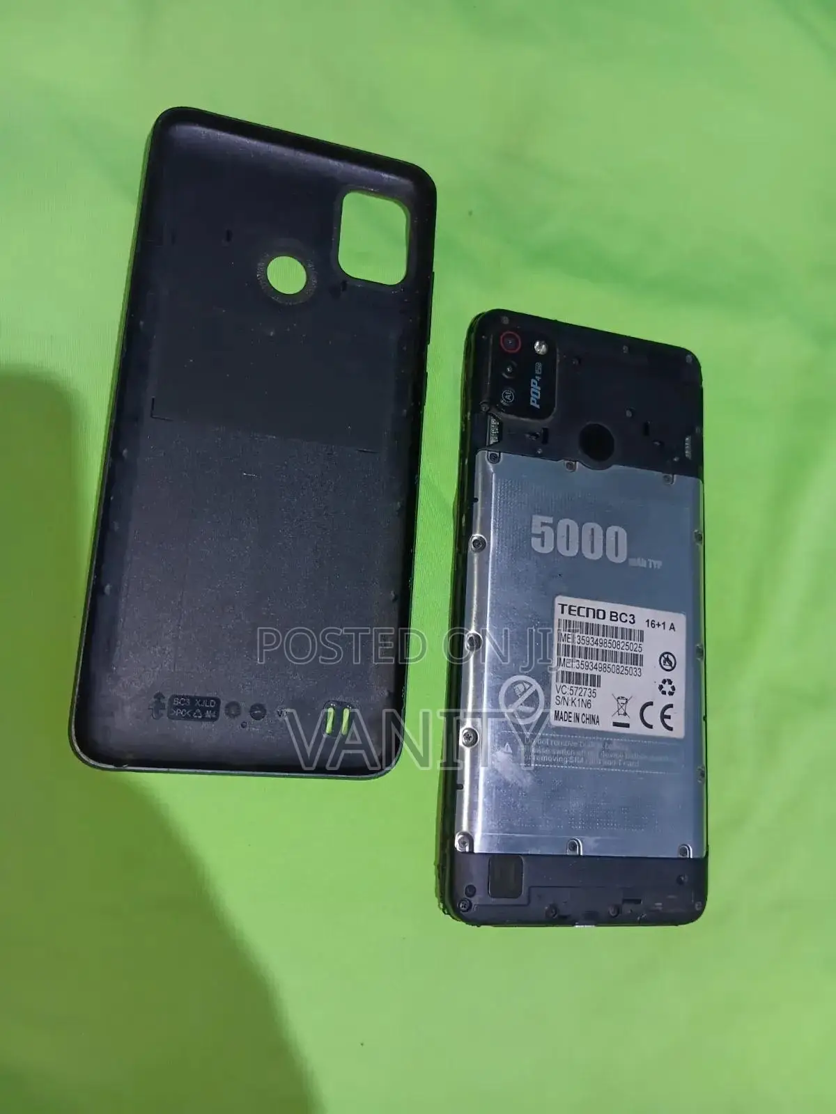 Tecno Pop 4 Pro Black