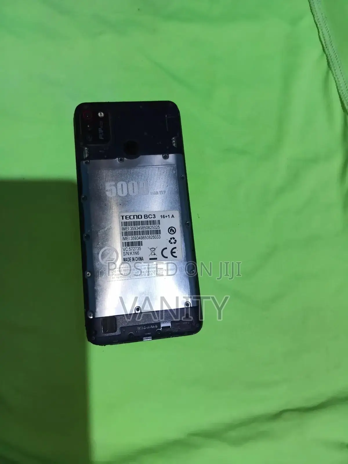 Tecno Pop 4 Pro Black