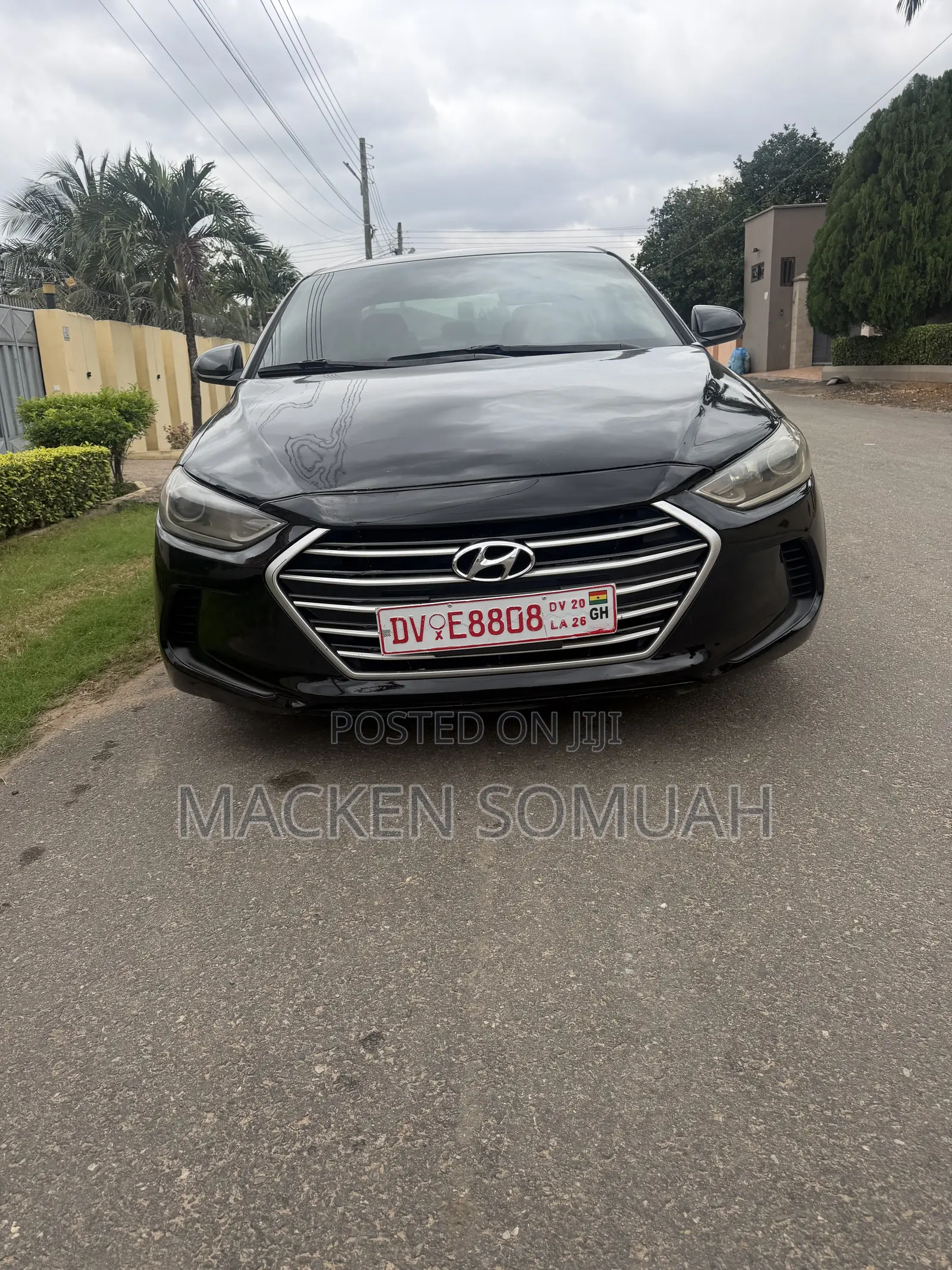 Hyundai Elantra SE Sedan FWD (2.0L 4cyl 6M) 2017 Black