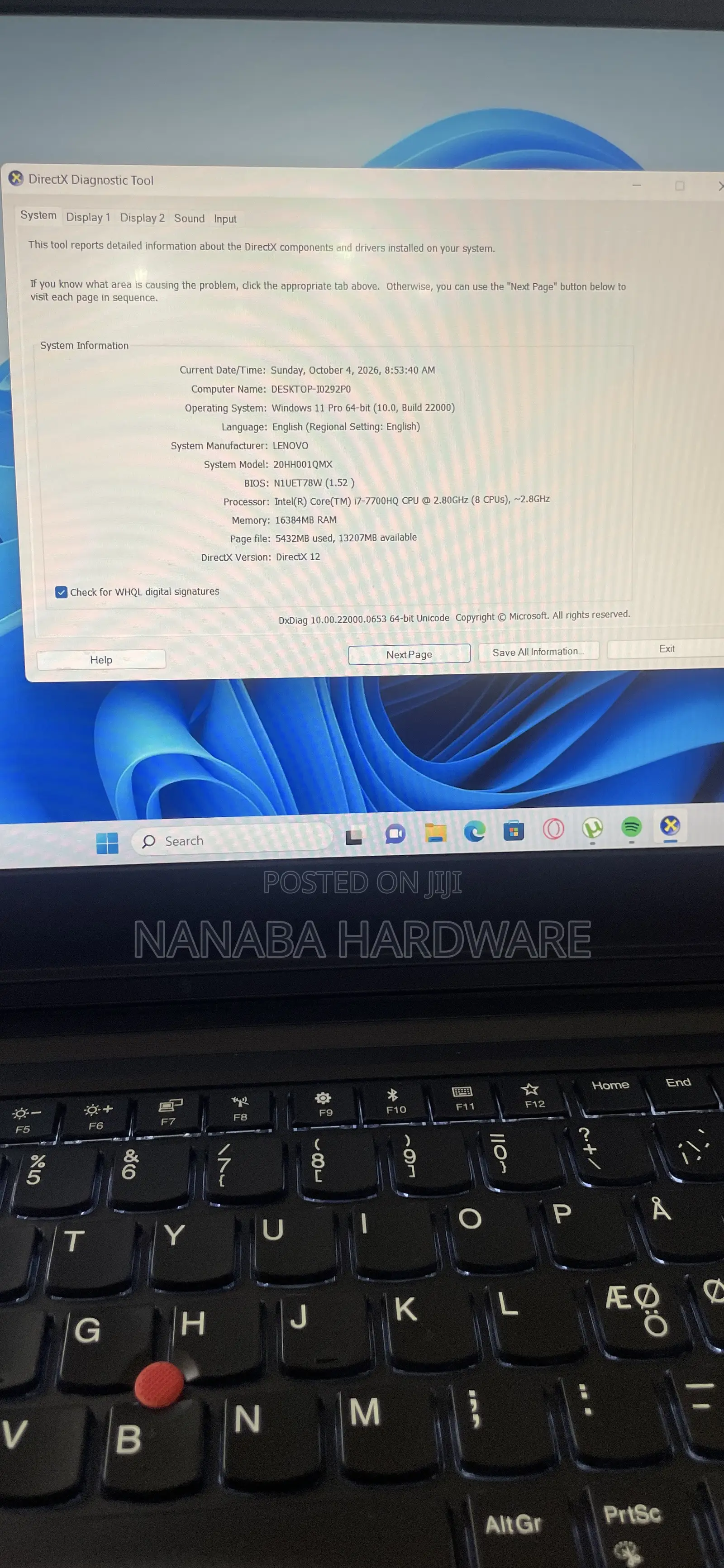 Laptop Lenovo ThinkPad P51 16GB Intel Core i7 SSD 512GB