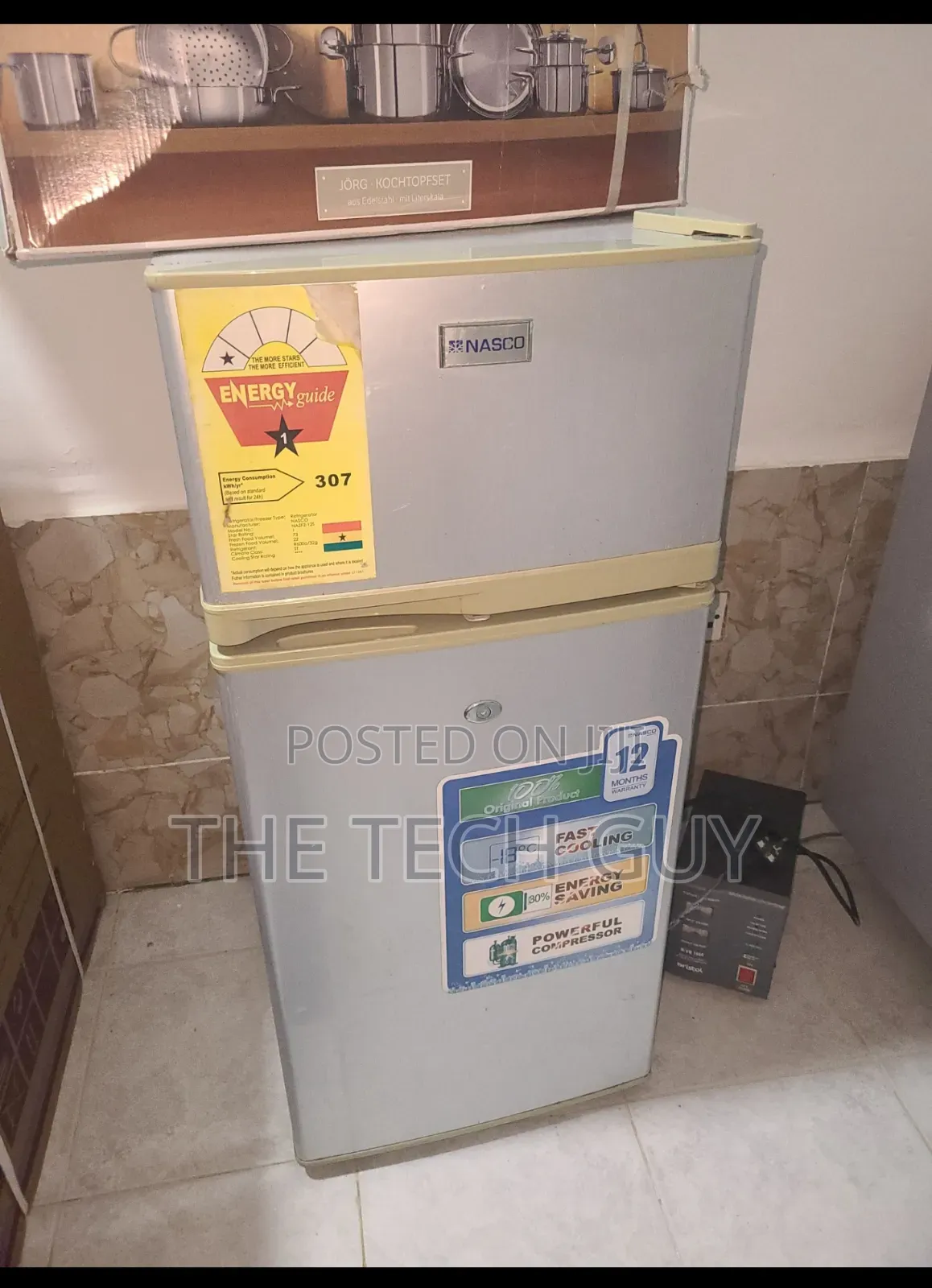Nasco Double Door Fridge