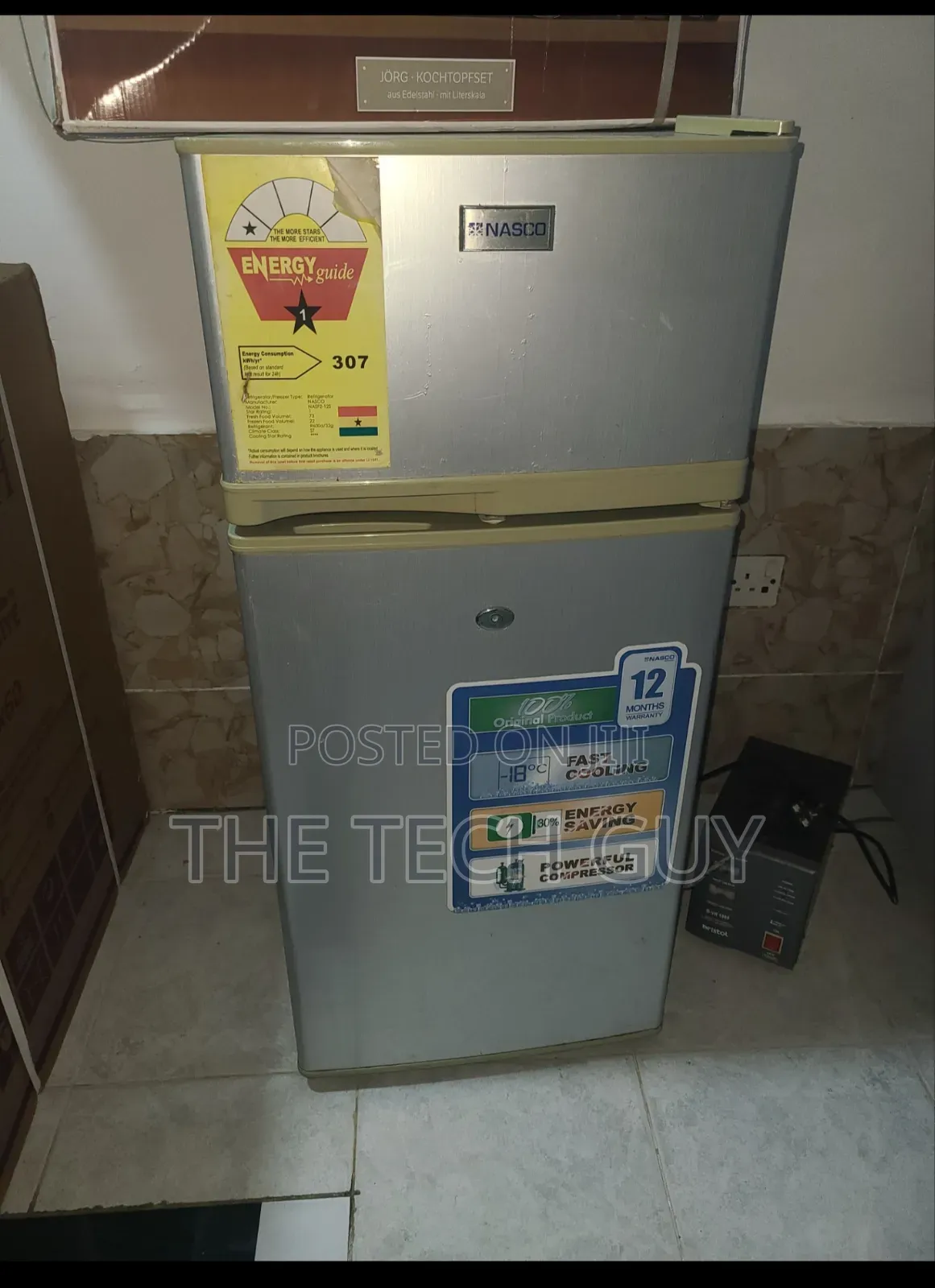 Nasco Double Door Fridge