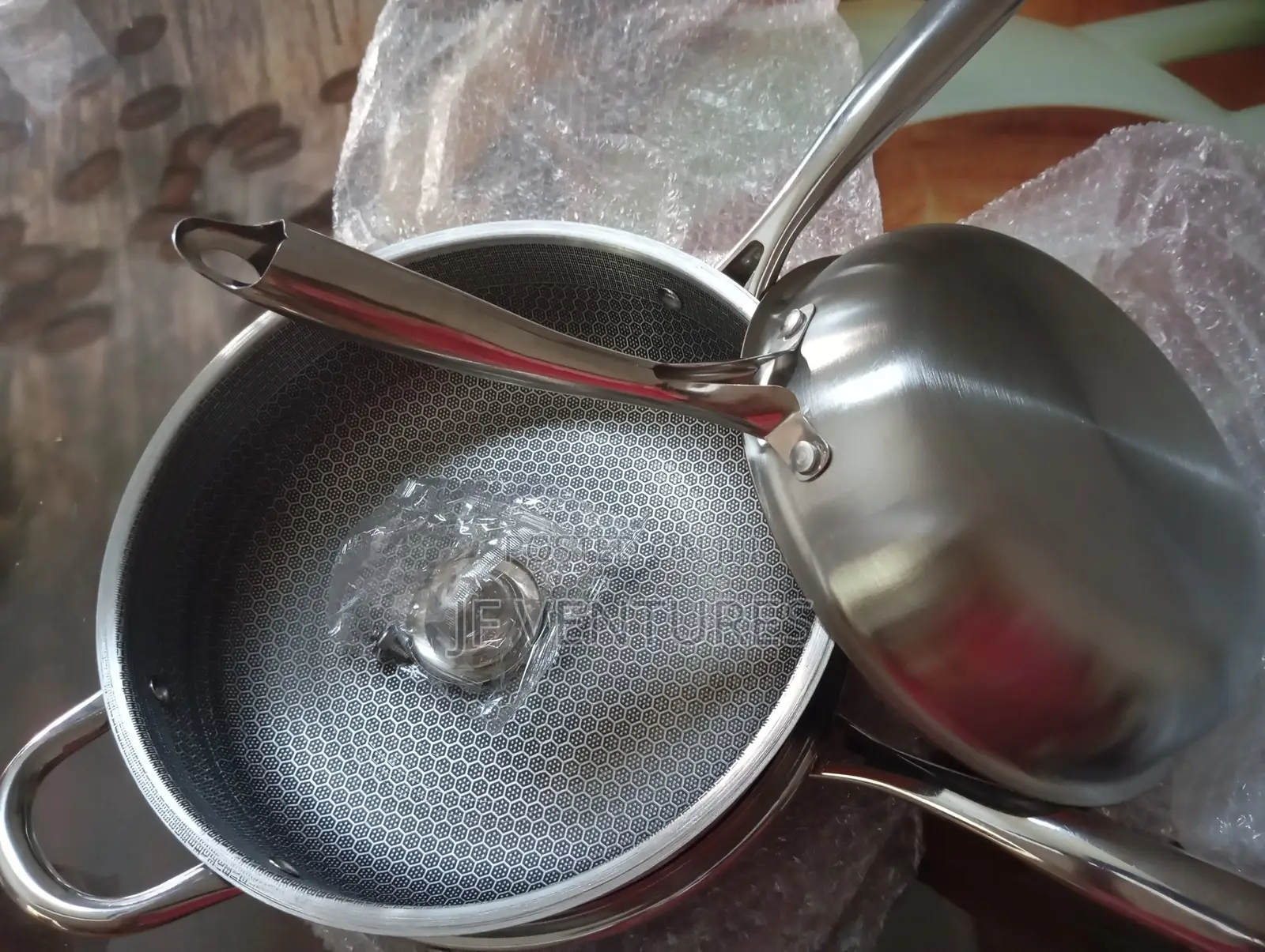 4pc Set Stainless Steel Cookware