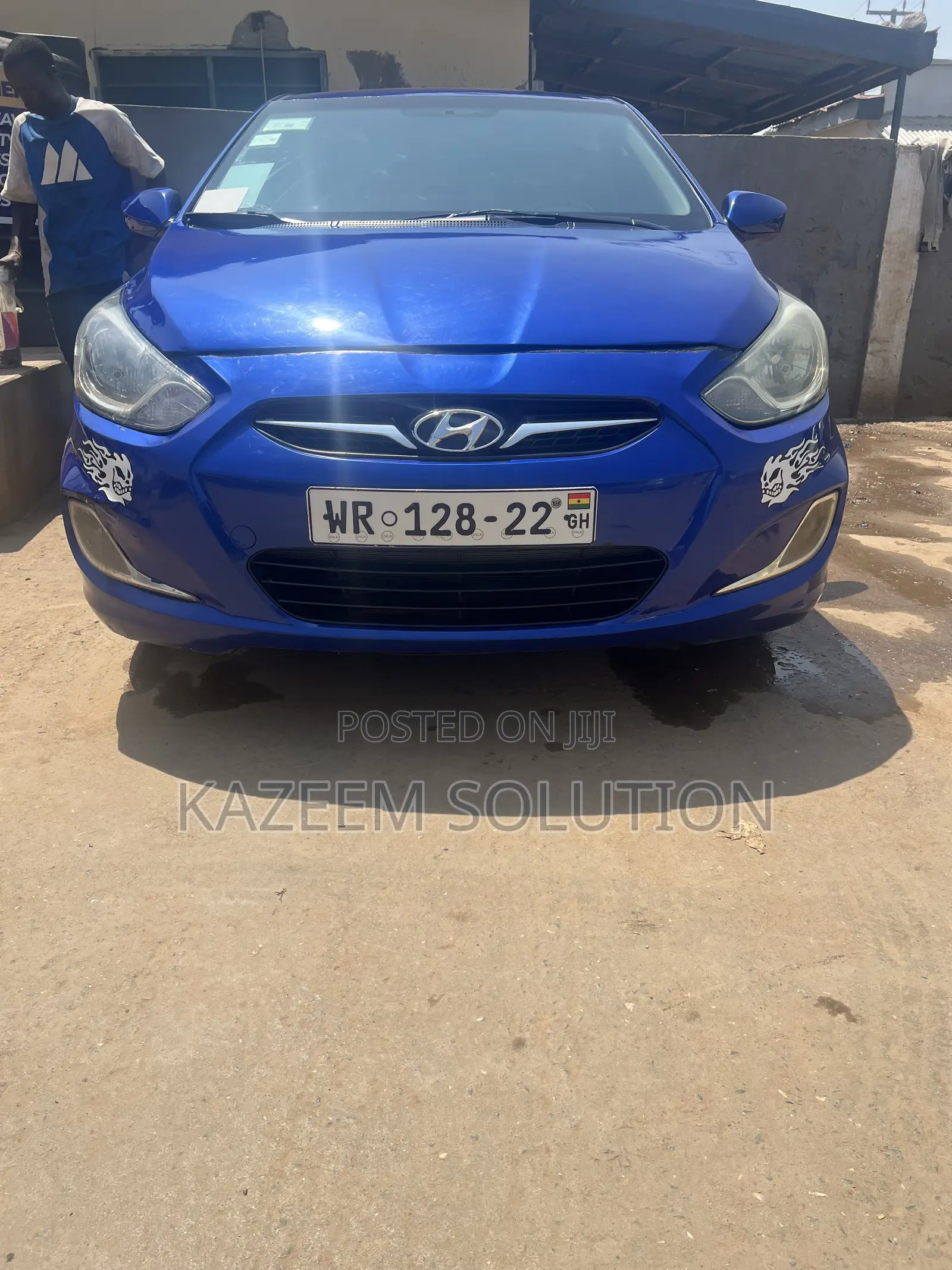 Hyundai Accent 2012 Blue