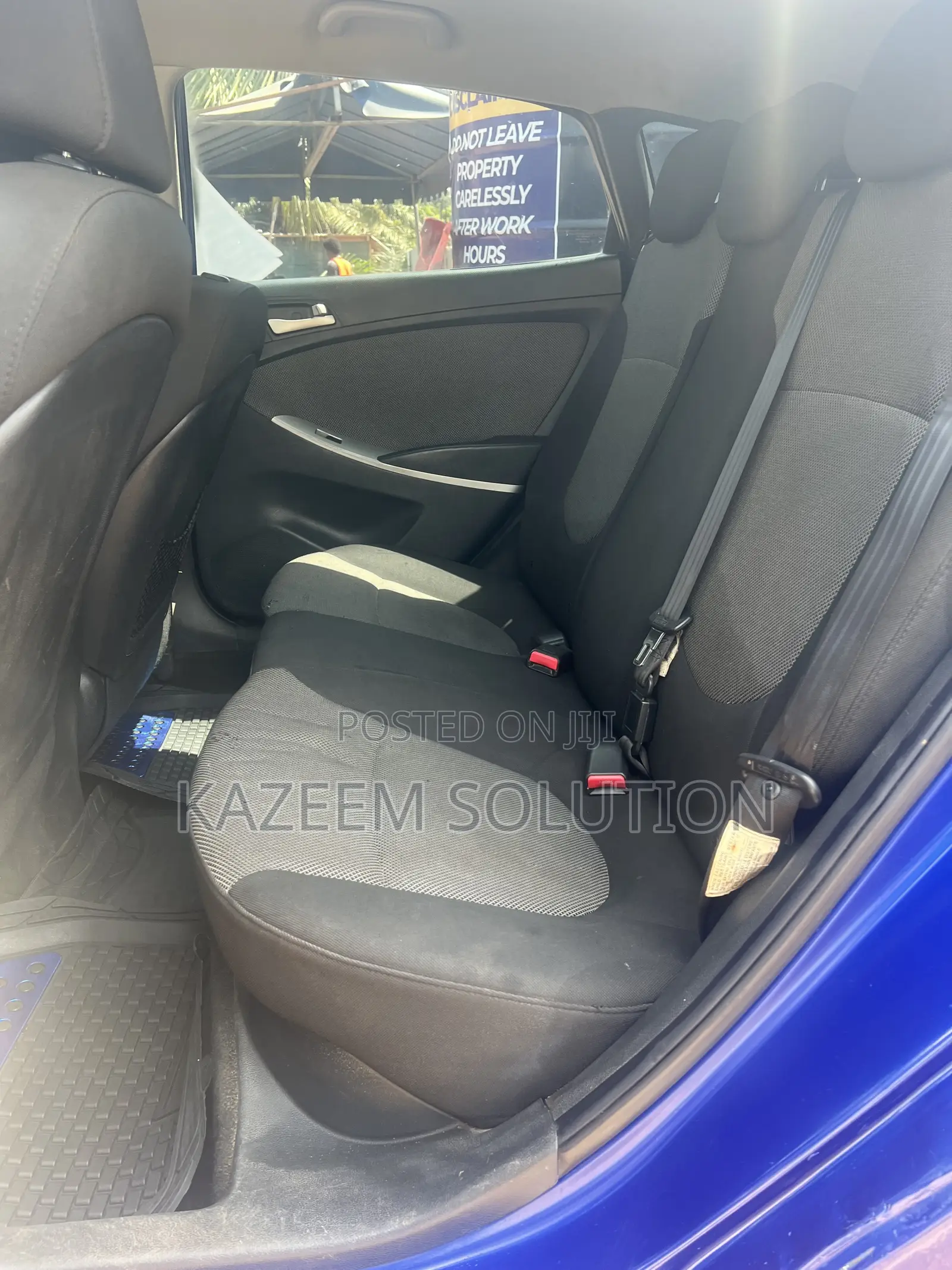 Hyundai Accent 2012 Blue