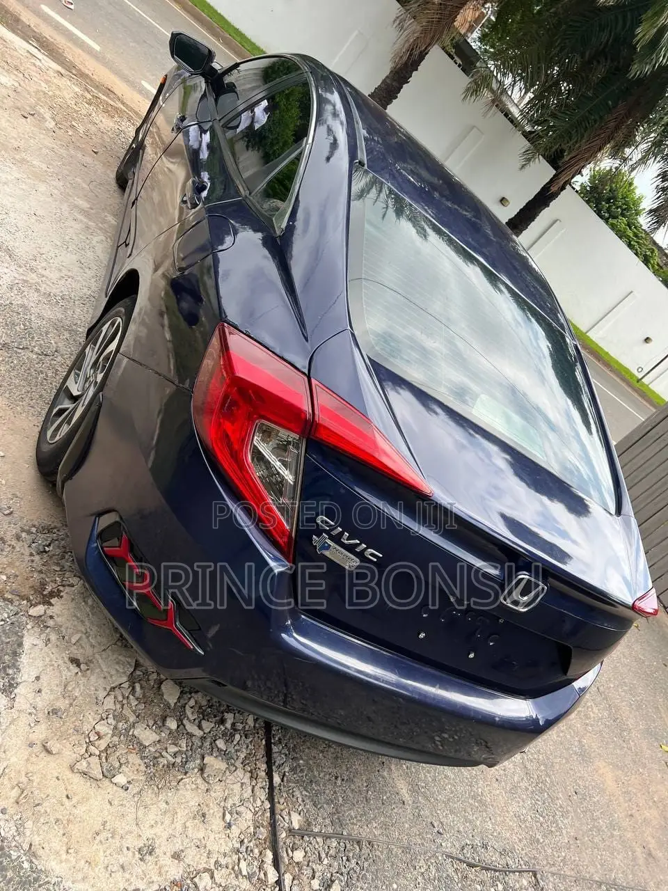 Honda Civic EX-L 4dr Sedan (1.5L 4cyl) 2017 Blue