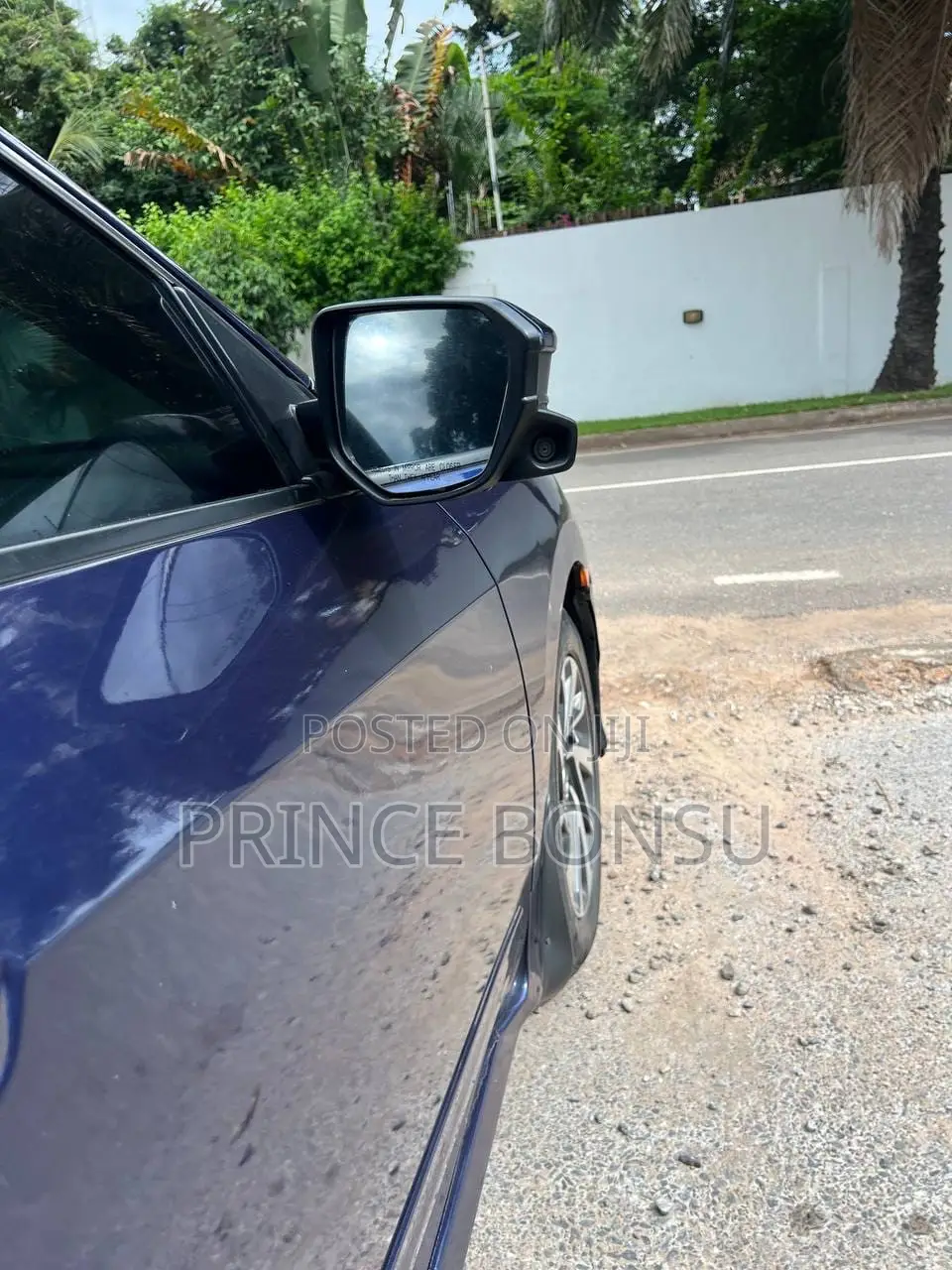 Honda Civic EX-L 4dr Sedan (1.5L 4cyl) 2017 Blue