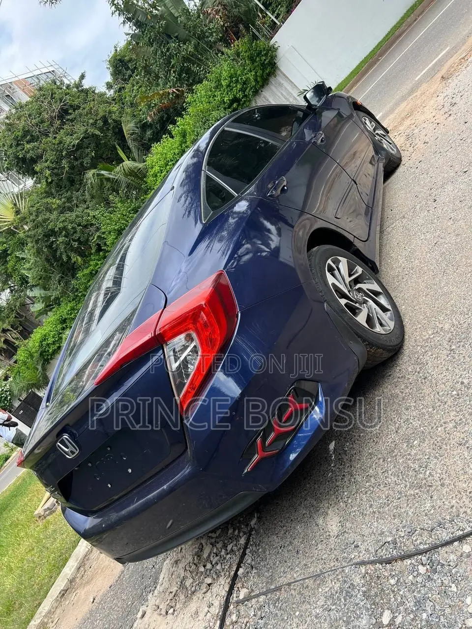 Honda Civic EX-L 4dr Sedan (1.5L 4cyl) 2017 Blue