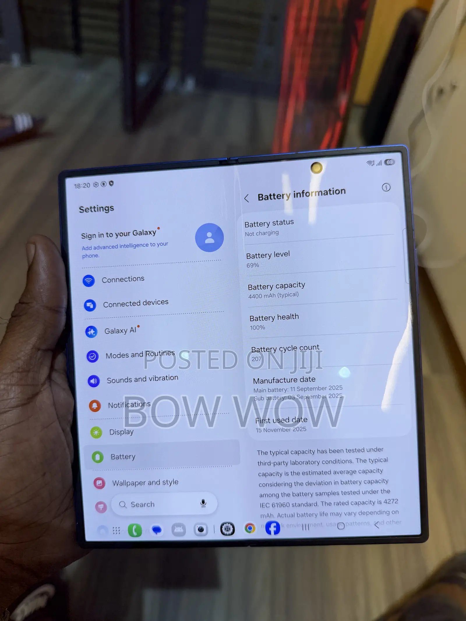 Samsung Galaxy Z Fold7 512 GB Blue