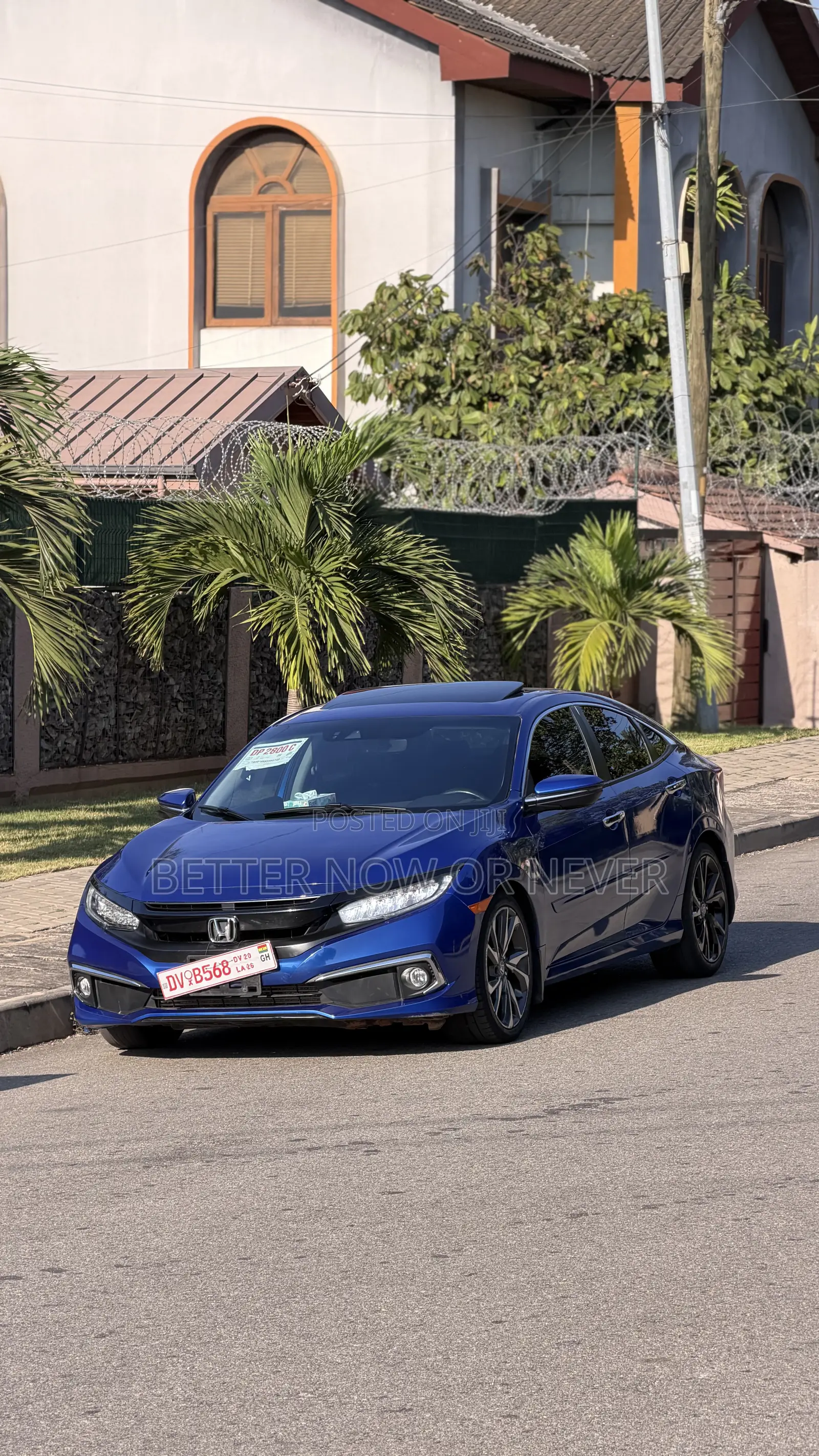 Honda Civic Touring Sedan 2019 Blue