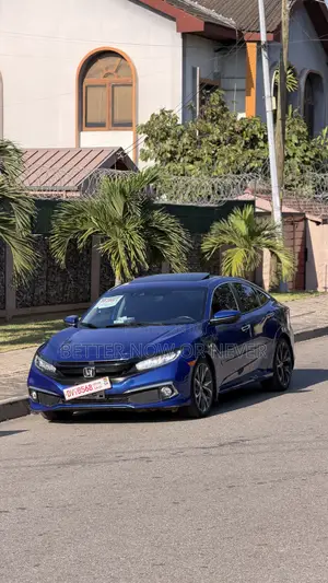Honda Civic Touring Sedan 2019 Blue