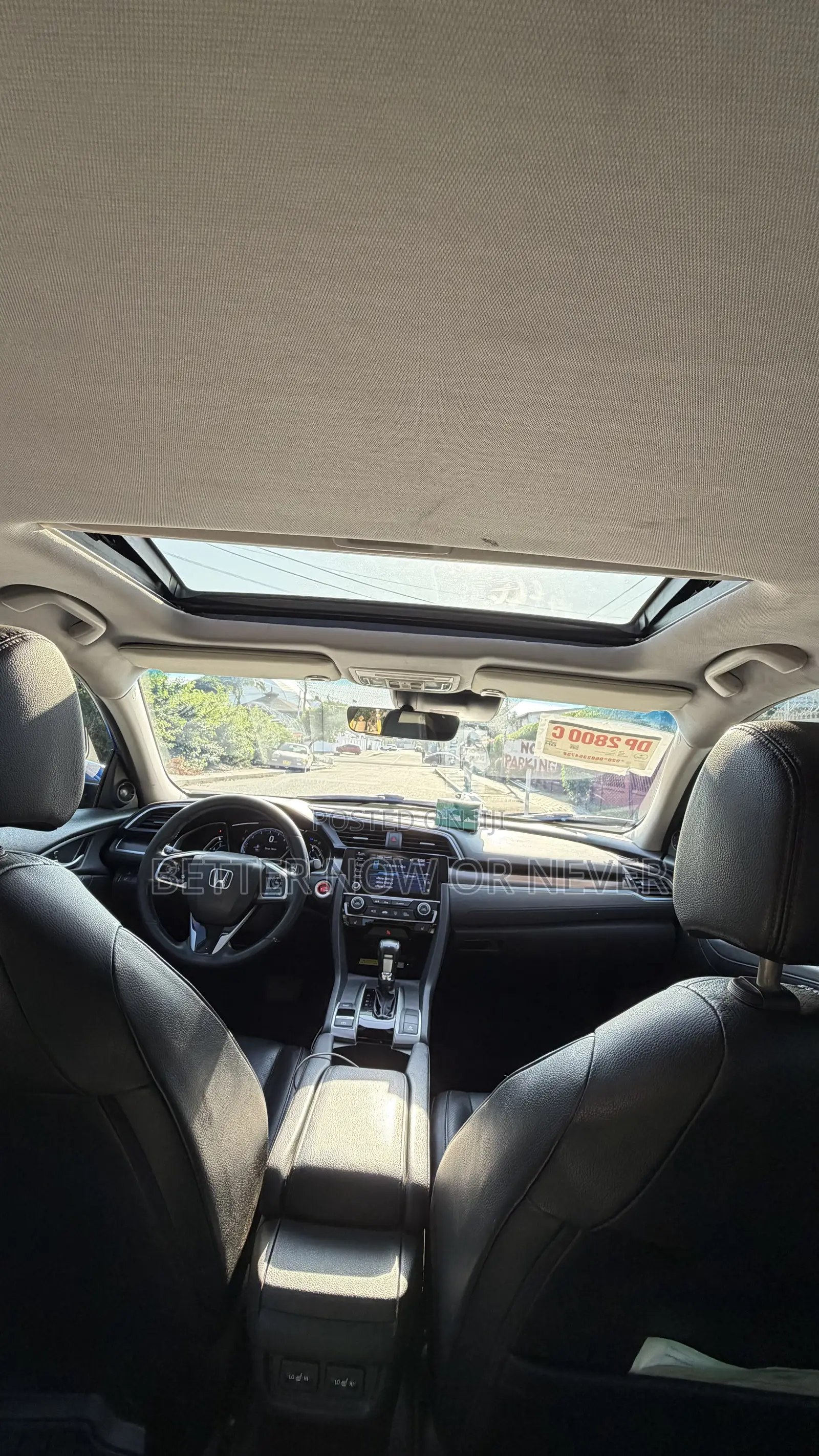 Honda Civic Touring Sedan 2019 Blue