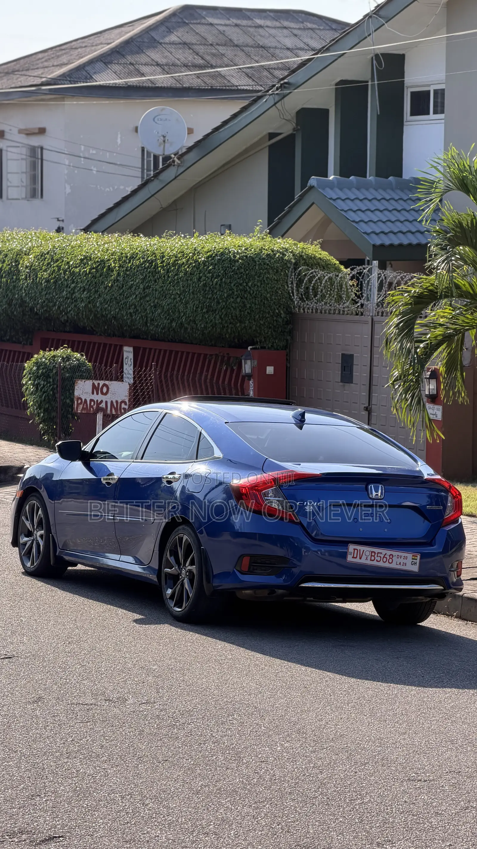 Honda Civic Touring Sedan 2019 Blue