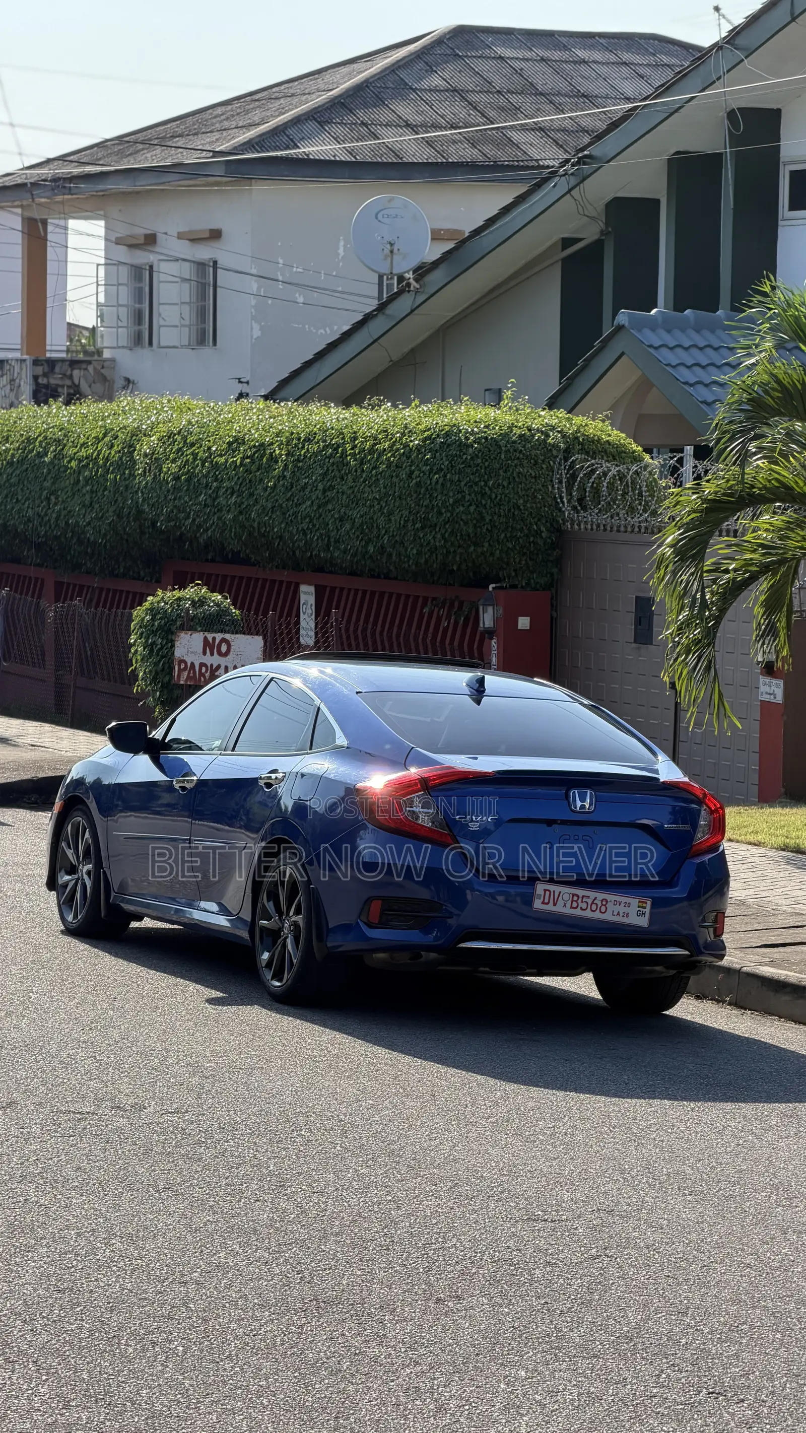 Honda Civic Touring Sedan 2019 Blue