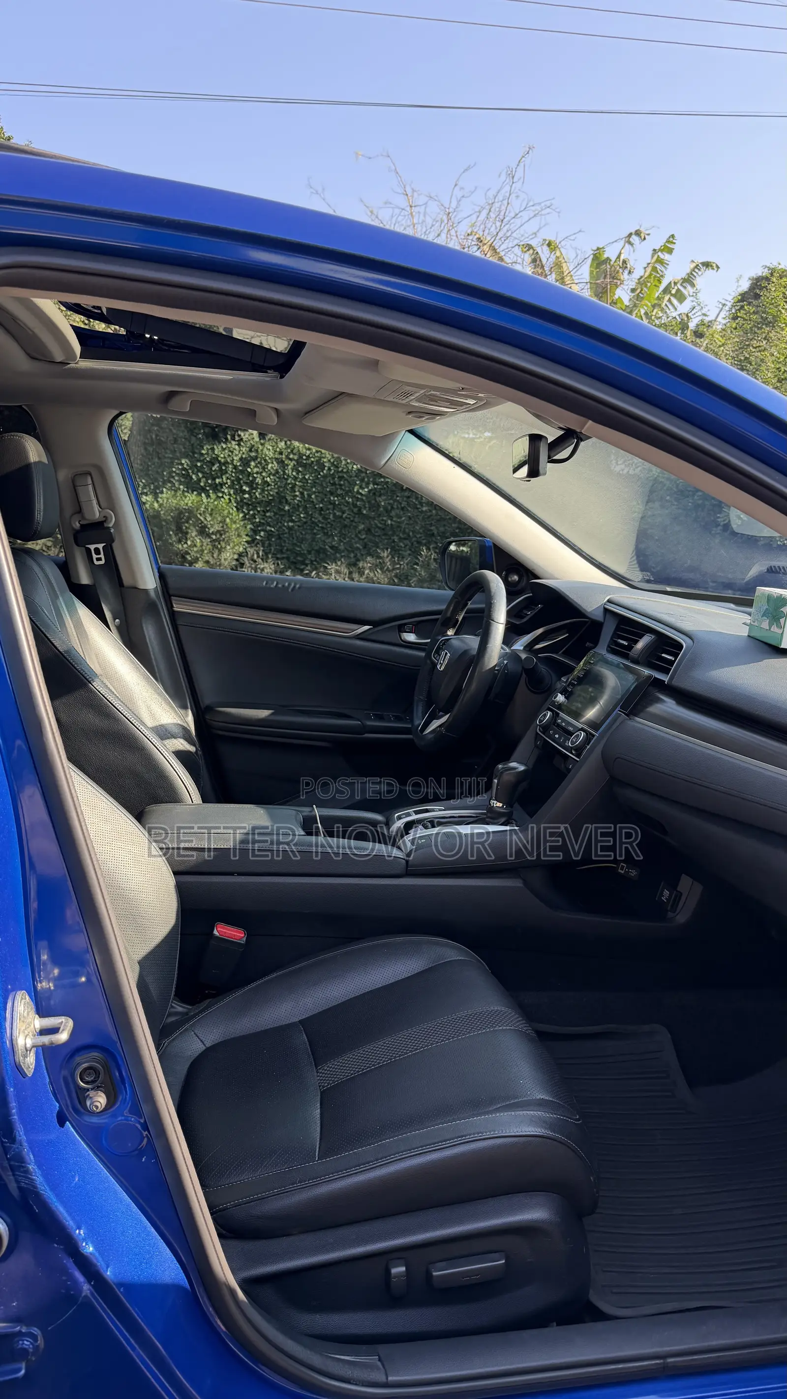 Honda Civic Touring Sedan 2019 Blue