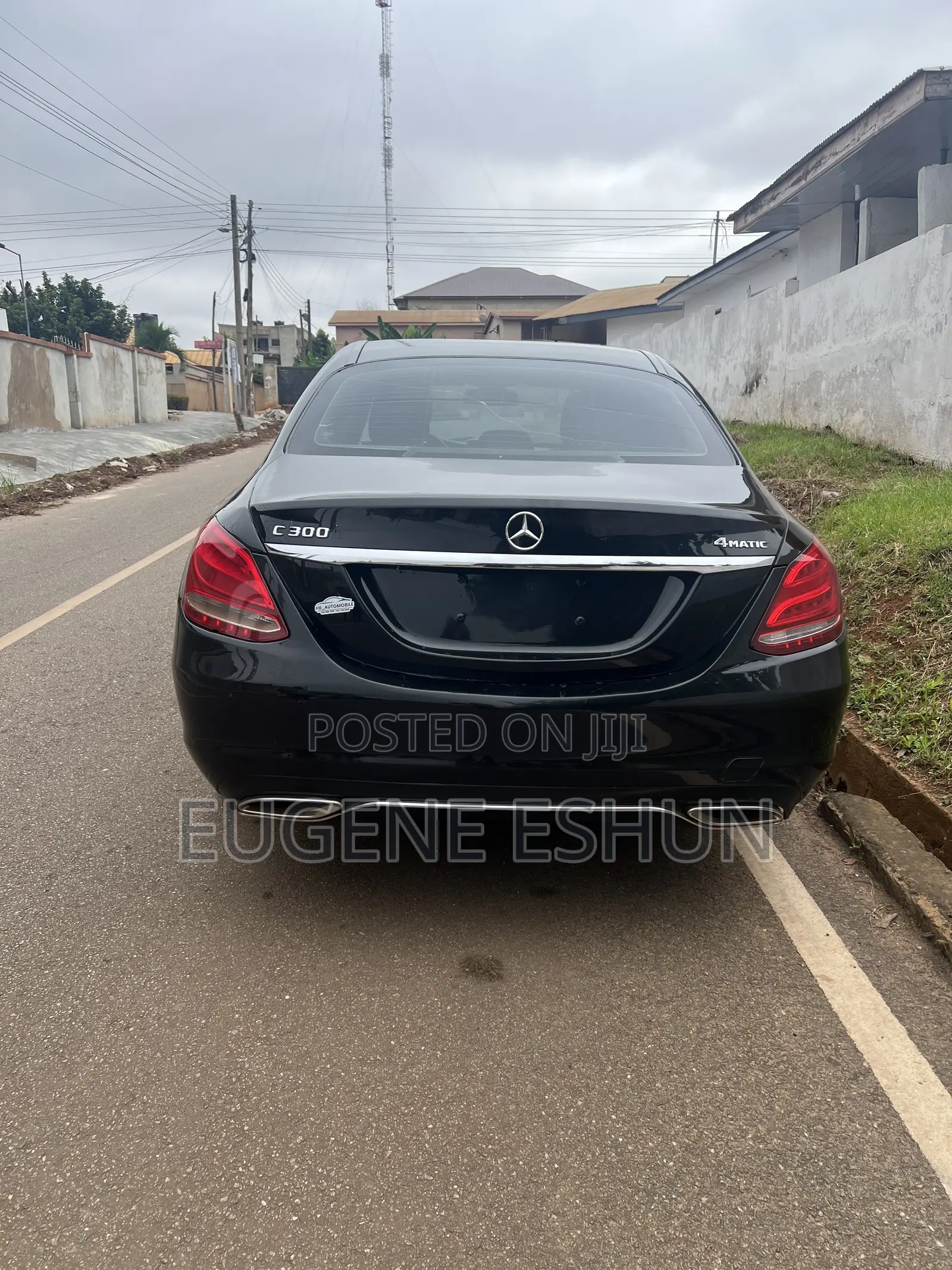 Mercedes-Benz C300 2015 Black
