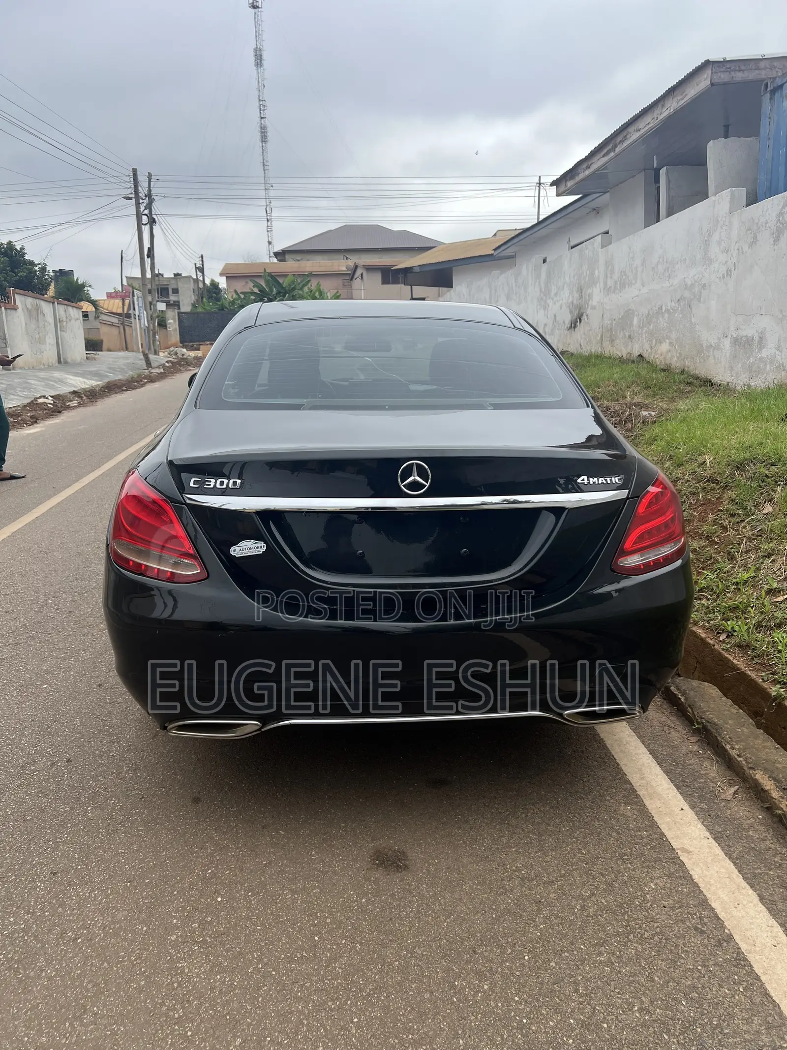 Mercedes-Benz C300 2015 Black
