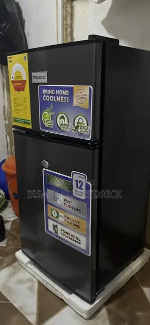 Nasco Table Top Double Door Fridge