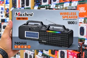 Maxbest MB-TM111 Solar Deep Bass Bluetooth Speaker - Low2High