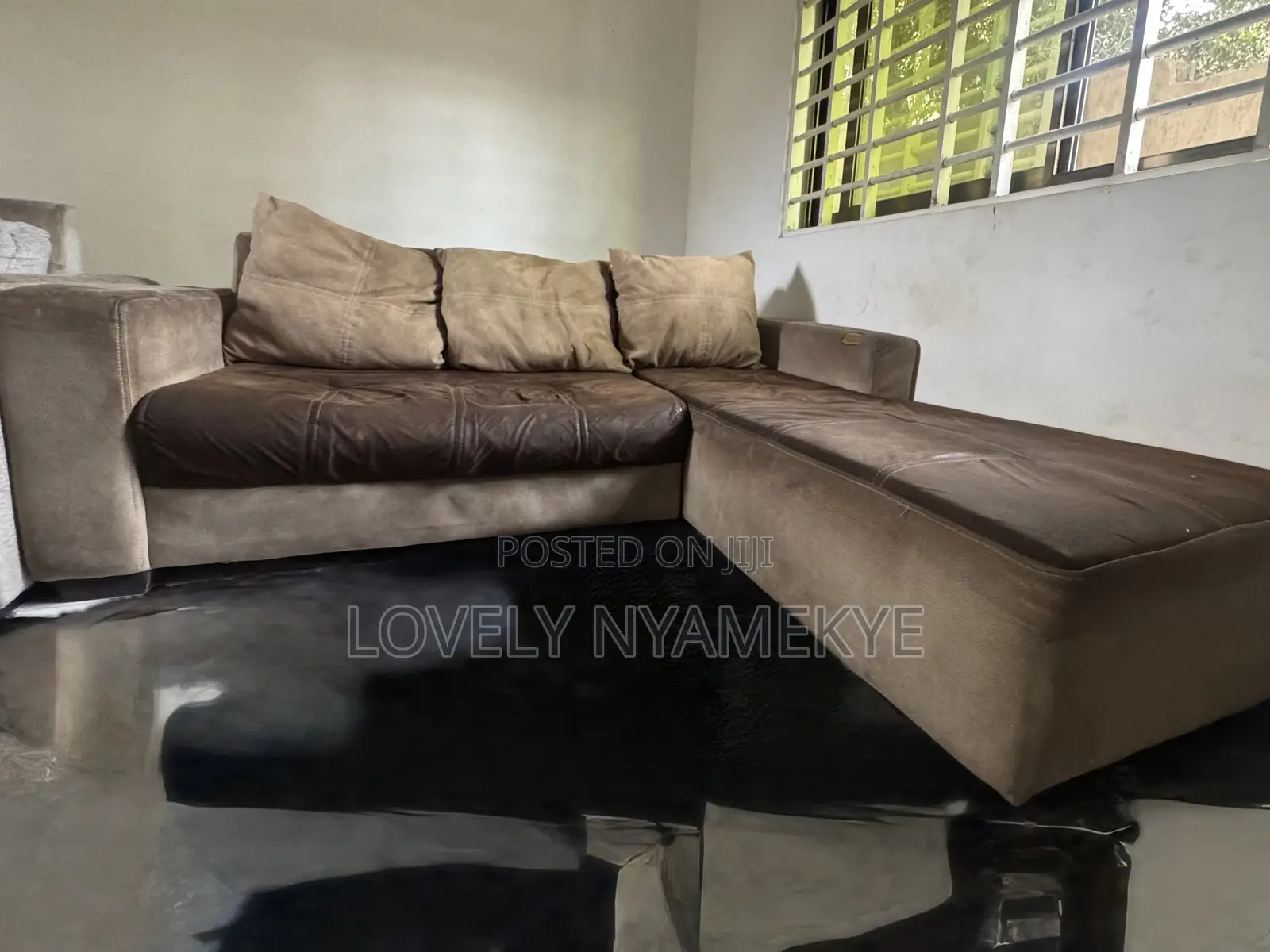 Slightly Used L-Shaped Sofa