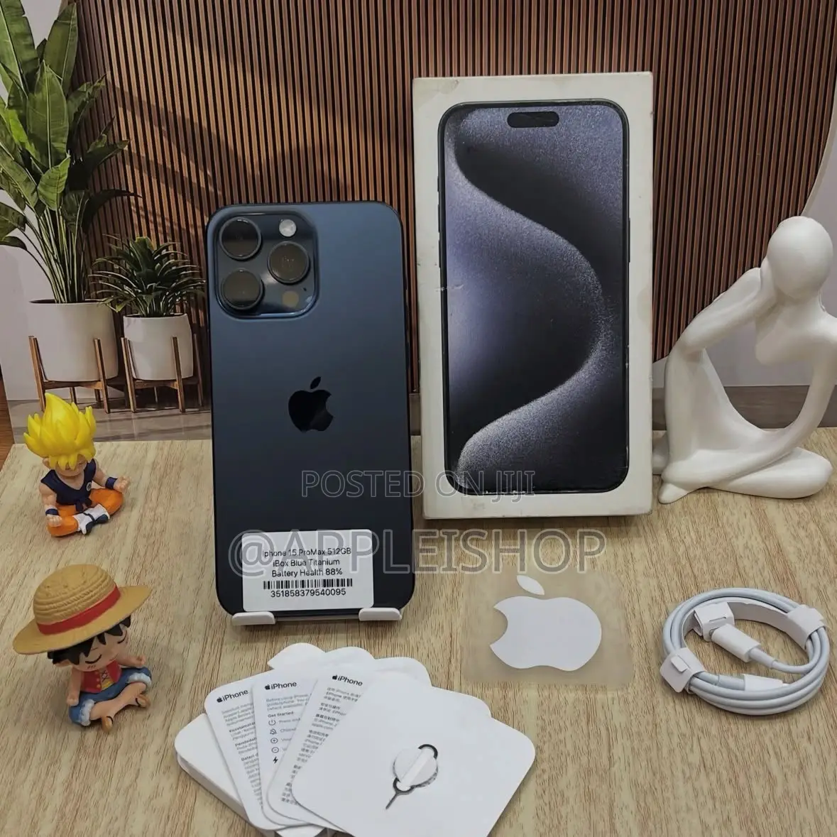 Apple iPhone 15 Pro Max 512 GB Black