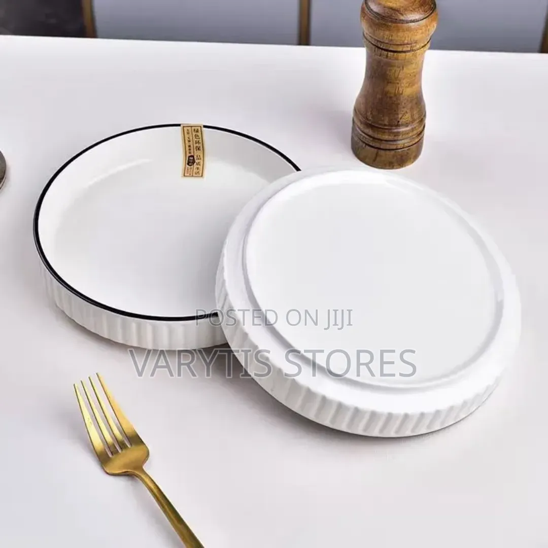 8" Multipurpose Ceramic Plates