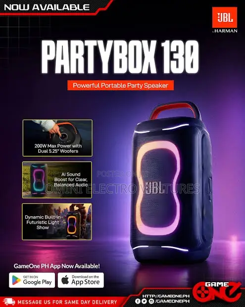All New Ai JBL Party Box 130