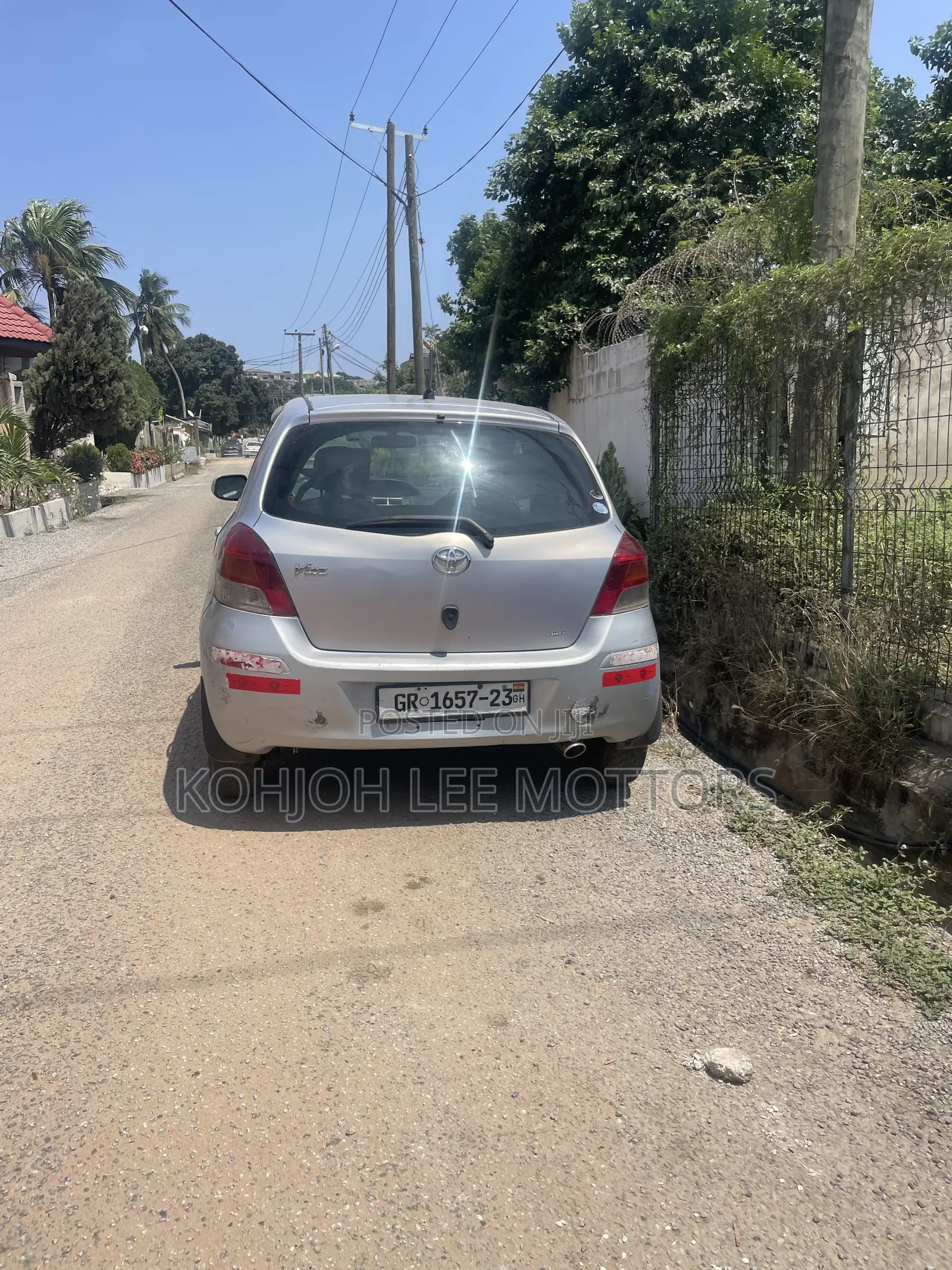 Toyota Vitz 2012 Gray