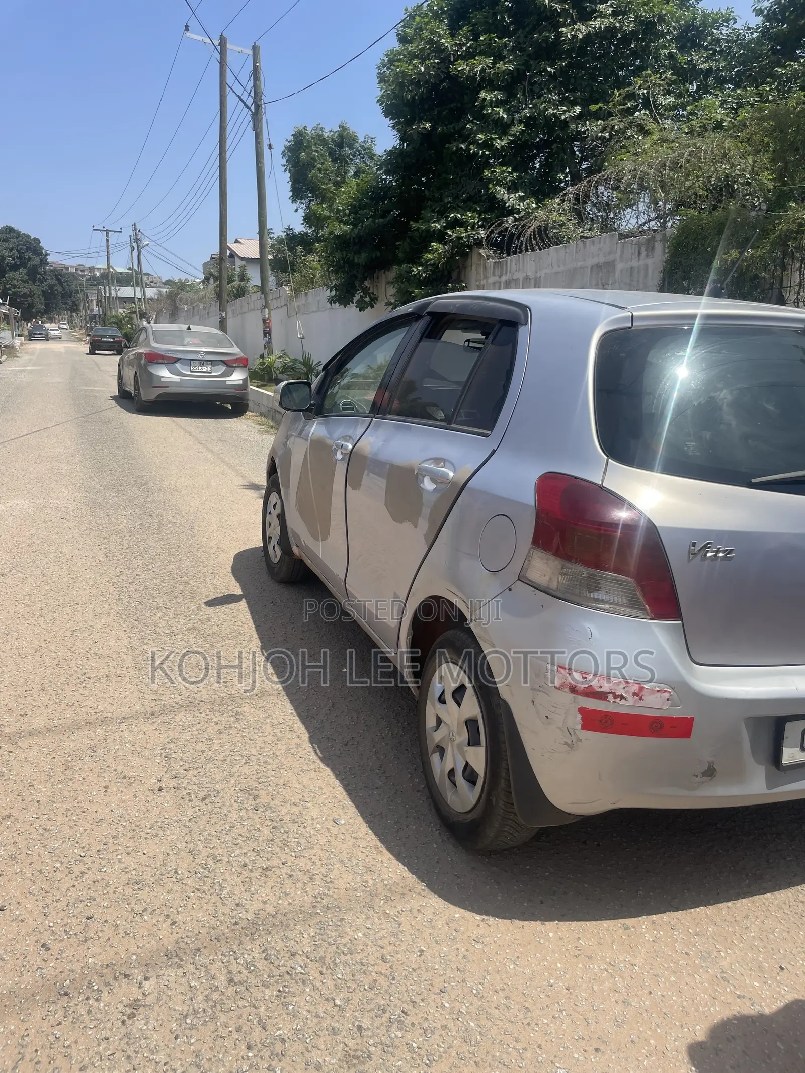 Toyota Vitz 2012 Gray