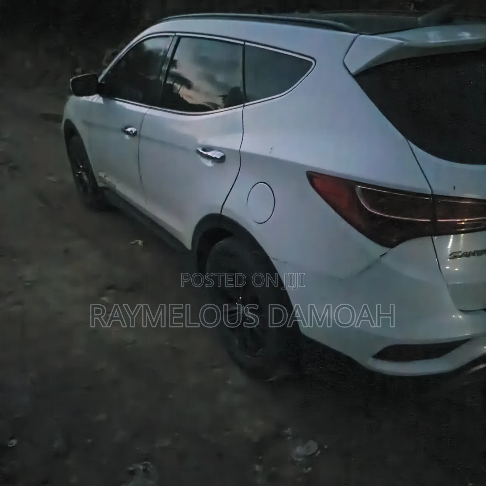 Hyundai Santa Fe SE AWD 2016 White