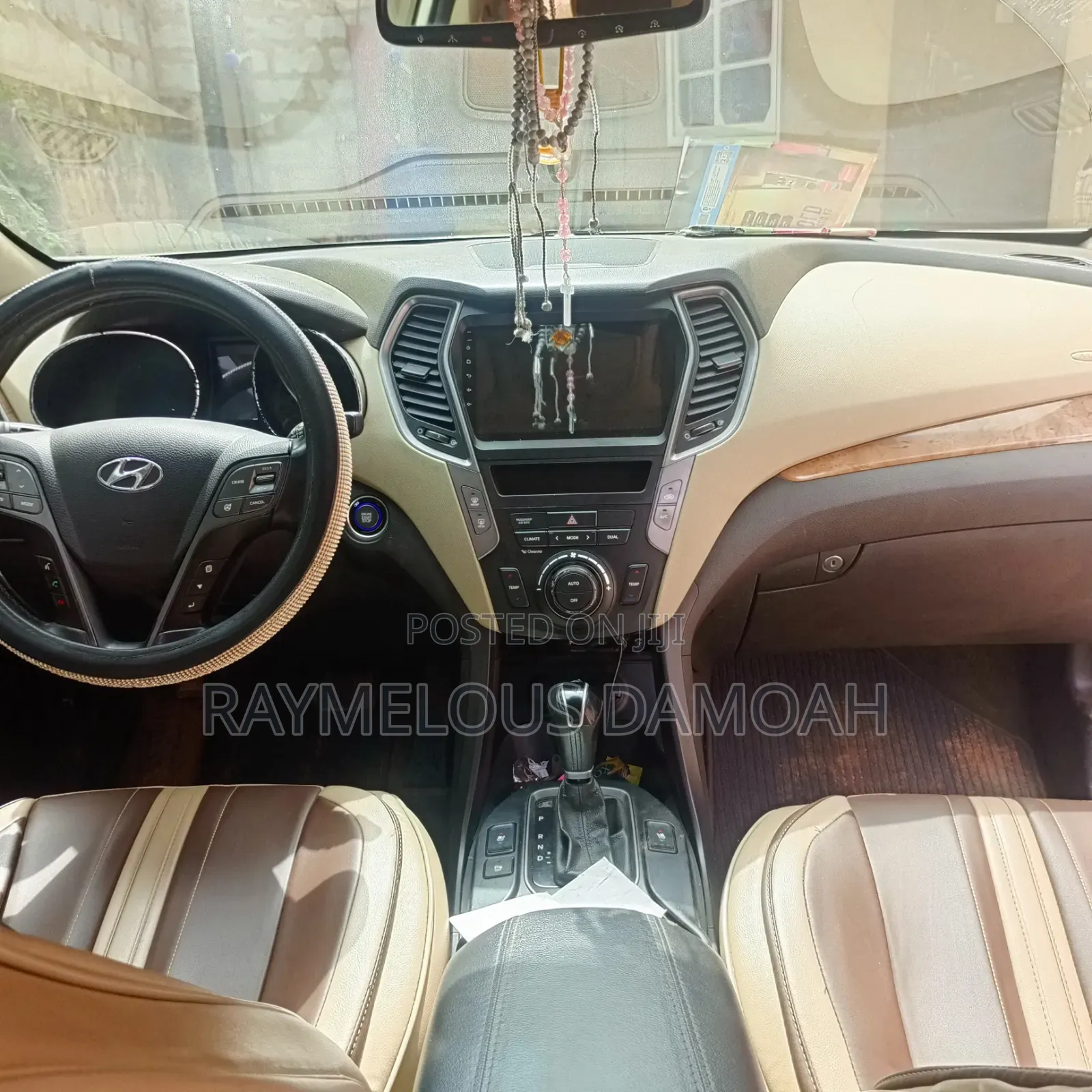 Hyundai Santa Fe SE AWD 2016 White