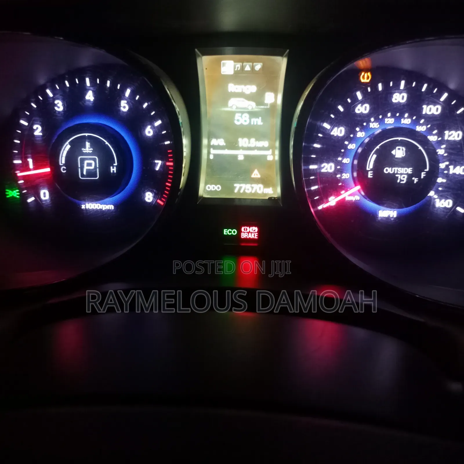 Hyundai Santa Fe SE AWD 2016 White