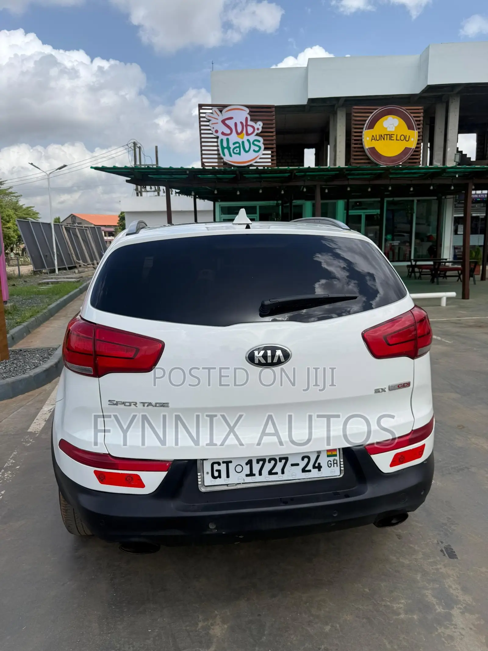 Kia Sportage EX 4dr SUV (2.4L 4cyl 6A) 2014 White