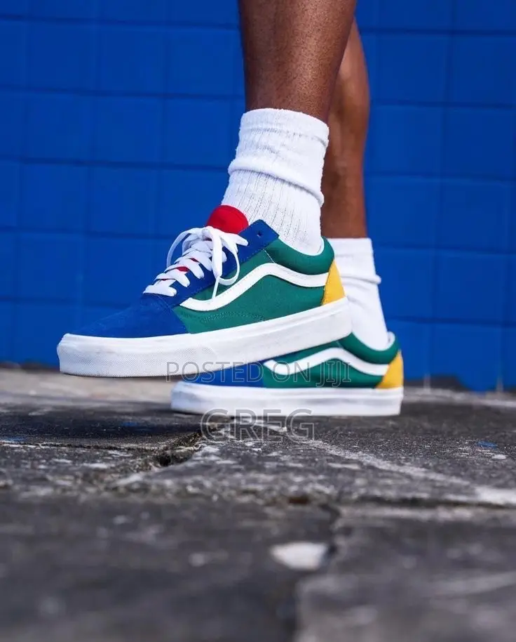 Multicolored Vans