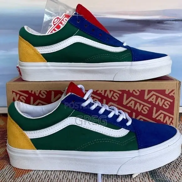Multicolored Vans