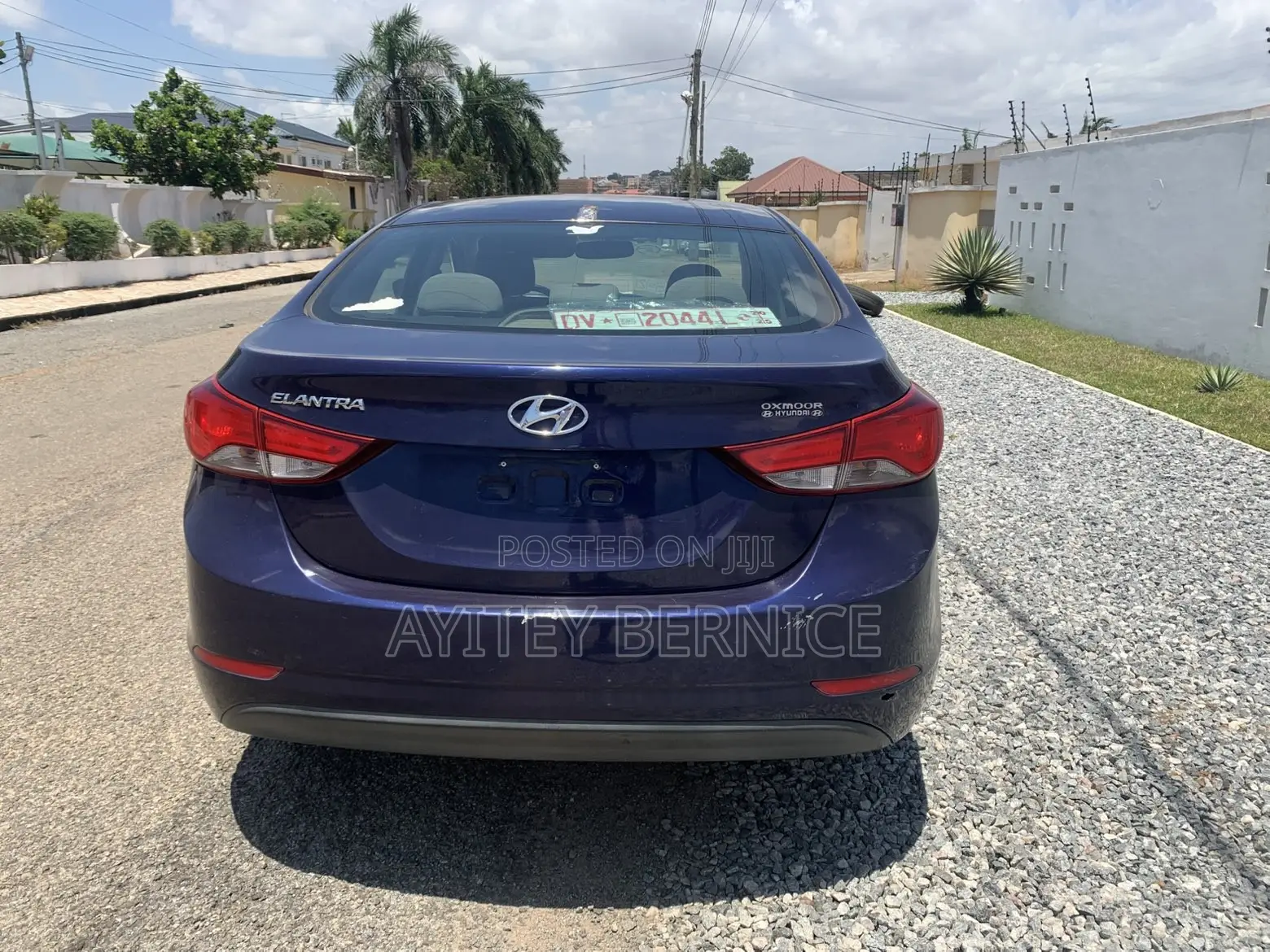 Hyundai Elantra 2014 Blue