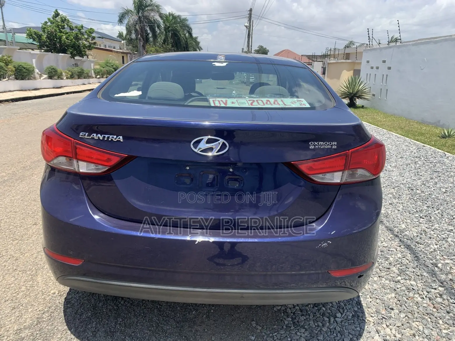 Hyundai Elantra 2014 Blue