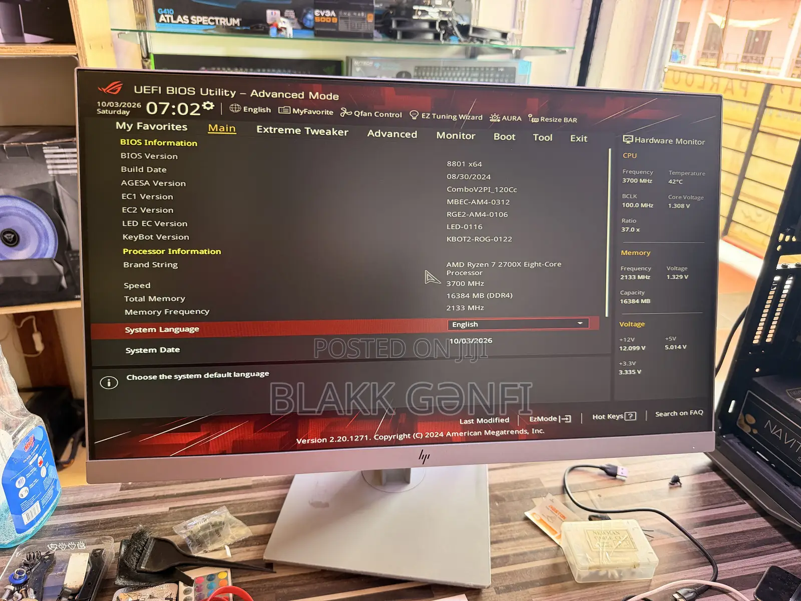 HP E243 24”inches Ips Monitors
