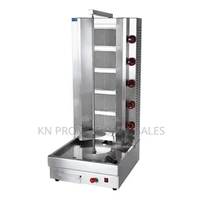5 Burner Gas Shawarma Machine