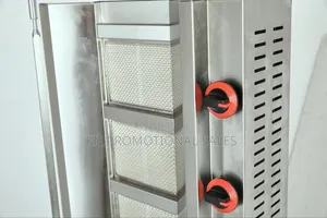 5 Burner Gas Shawarma Machine