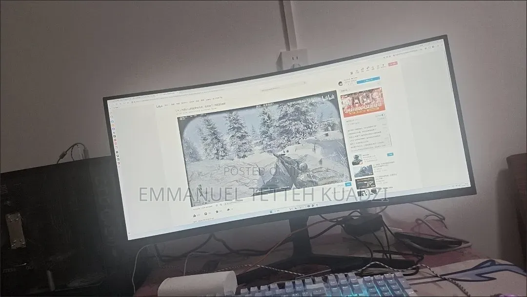 Fresh in a Box:n34-Inches Ultra-Wide Gaming Monitor