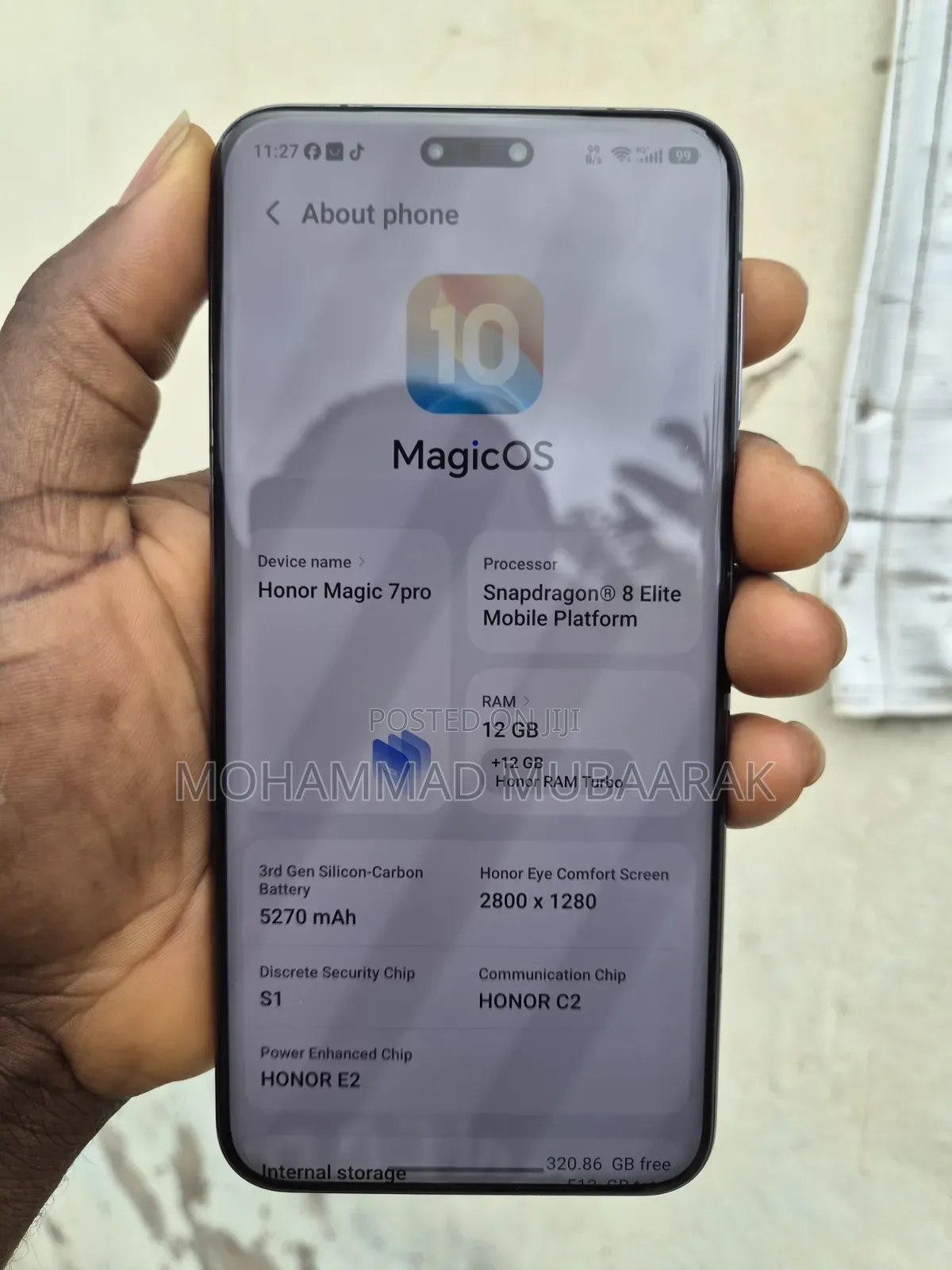 Honor Magic7 Pro 512 GB Black