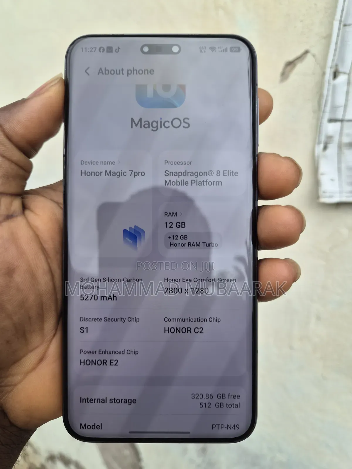 Honor Magic7 Pro 512 GB Black