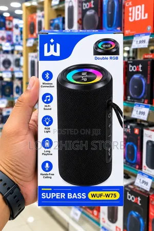WUF-W75 15W Super Bass Bluetooth Speaker - Low2High
