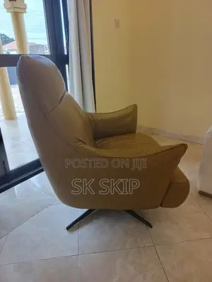 Mustard Yellow Natuzzi Editions Calma Swivel Chair